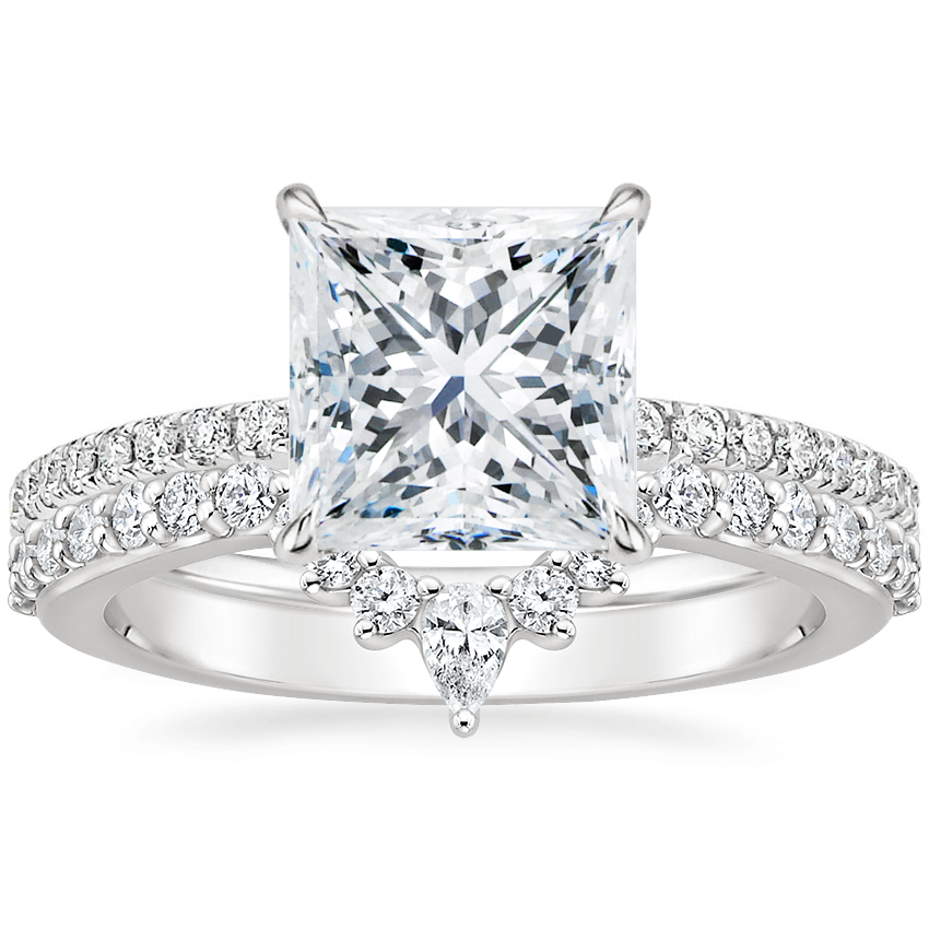 18K White Gold Perfect Fit Diamond Ring 1 5 ct. tw. with Luxe